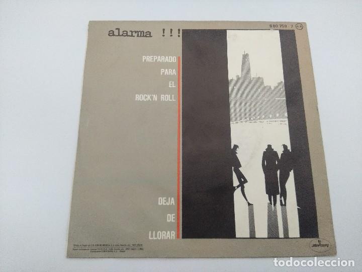 Discos de vinilo: ALARMA/PREPARADO PARA EL ROCKN AND ROLL/SINGLE. - Foto 1