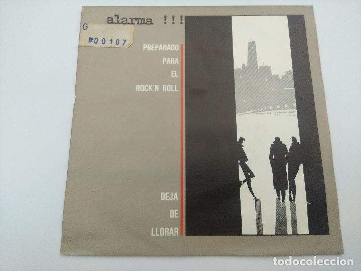 Discos de vinilo: ALARMA/PREPARADO PARA EL ROCKN AND ROLL/SINGLE. - Foto 2