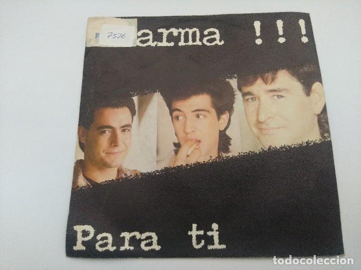 Discos de vinilo: ALARMA/PARA TI/SINGLE. - Foto 1