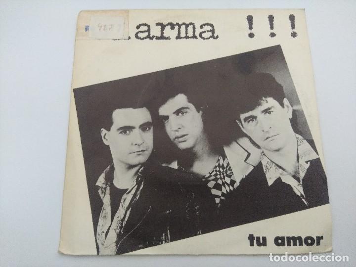 Discos de vinilo: ALARMA/TU AMOR/SINGLE. - Foto 1