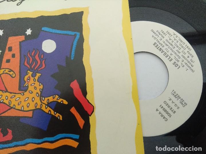 Discos de vinilo: LOS ELEGANTES/EL SOL A TU ESPALDA/SINGLE. - Foto 2