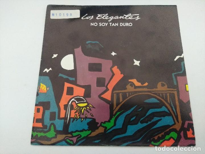 Discos de vinilo: LOS ELEGANTES/NO SOY TAN DURO/SINGLE. - Foto 1