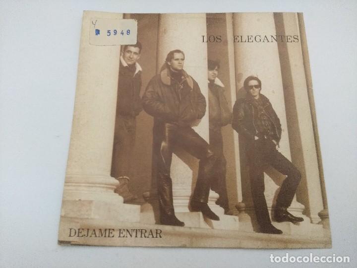 Discos de vinilo: LOS ELEGANTES/DEJAME ENTRAR/SINGLE. - Foto 1