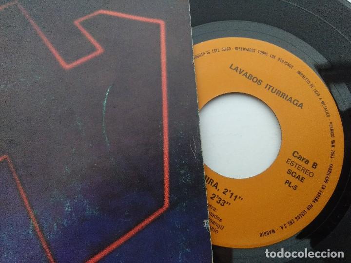 Discos de vinilo: LAVABOS ITURRIAGA/SINGLE. - Foto 2