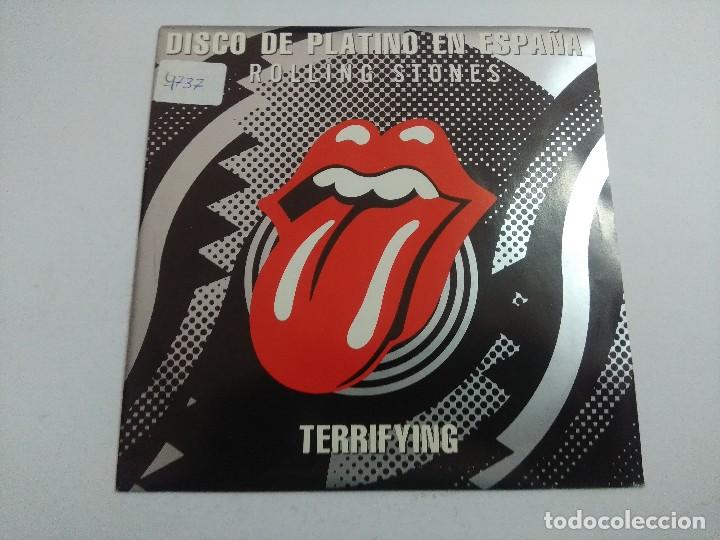 Discos de vinilo: ROLLING STONES/TERRIFYING/SINGLE PROMOCIONAL. - Foto 1
