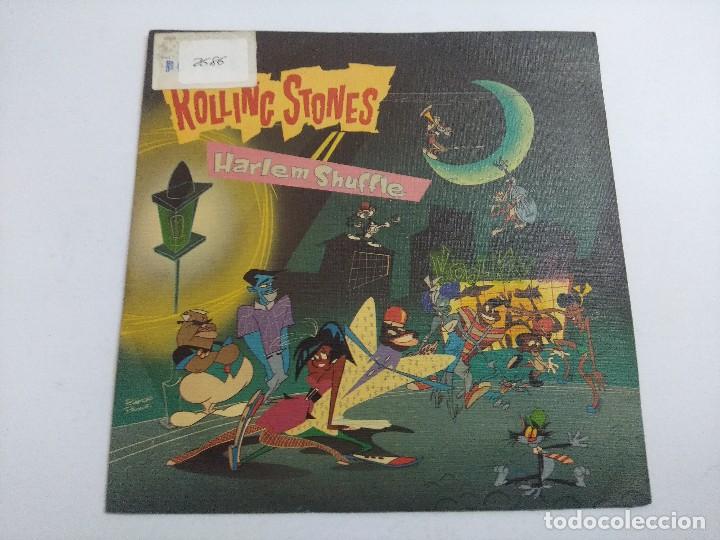 Discos de vinilo: ROLLING STONES/HARLEM SHUFFLE/SINGLE PROMOCIONAL. - Foto 1