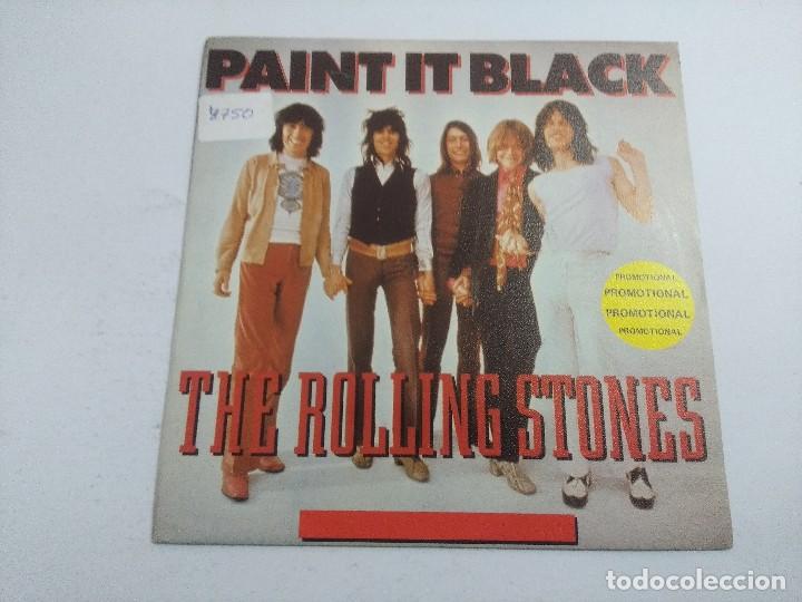 Discos de vinilo: ROLLING STONES/PAINT IT BLACK/SINGLE PROMOCIONAL. - Foto 1