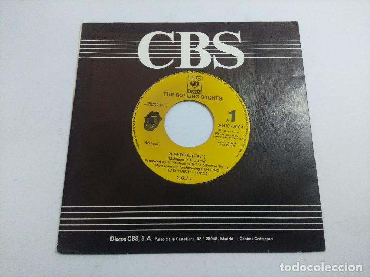 Discos de vinilo: ROLLING STONES/HIGHWIRE/SINGLE PROMOCIONAL. - Foto 1
