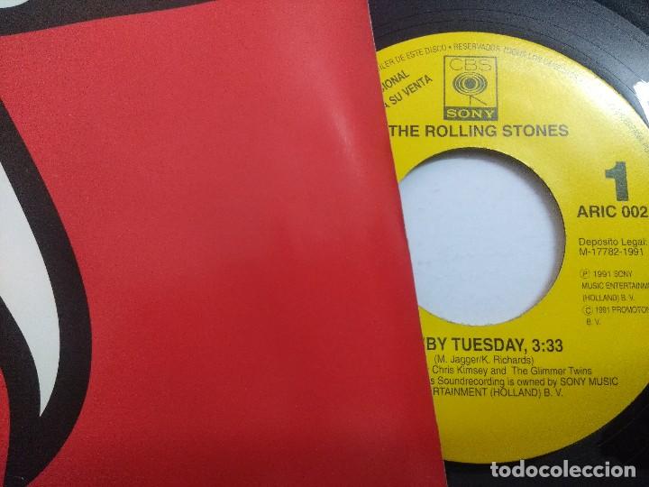 Discos de vinilo: ROLLING STONES/RUBY TUESDAY/SINGLE PROMOCIONAL. - Foto 2