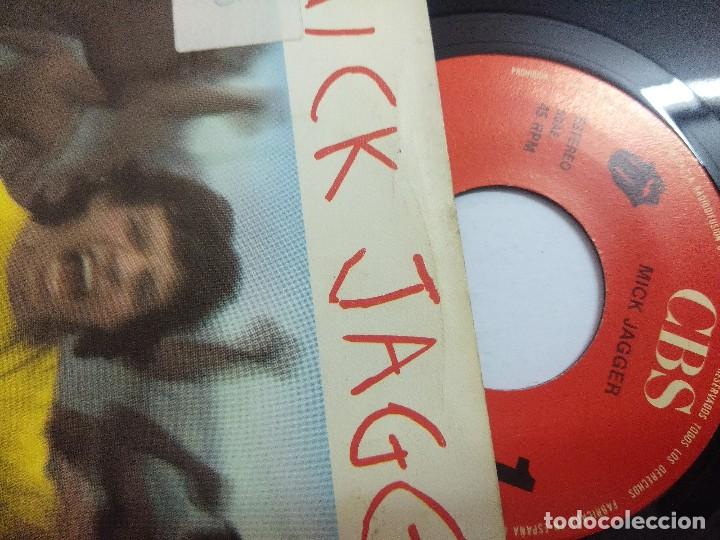 Discos de vinilo: MICK JAGGER/LETS WORK/SINGLE. - Foto 2