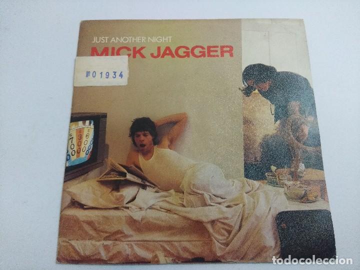 Discos de vinilo: MICK JAGGER/JUST ANOTHER NIGHT/SINGLE PROMOCIONAL. - Foto 1