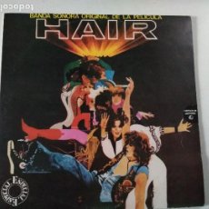 Discos de vinilo: HAIR, BANDA SONORA , 2 LPS, DOBLE PORTADA ED ESPAÑOLA CON EL ENCARTE 1979,RCA