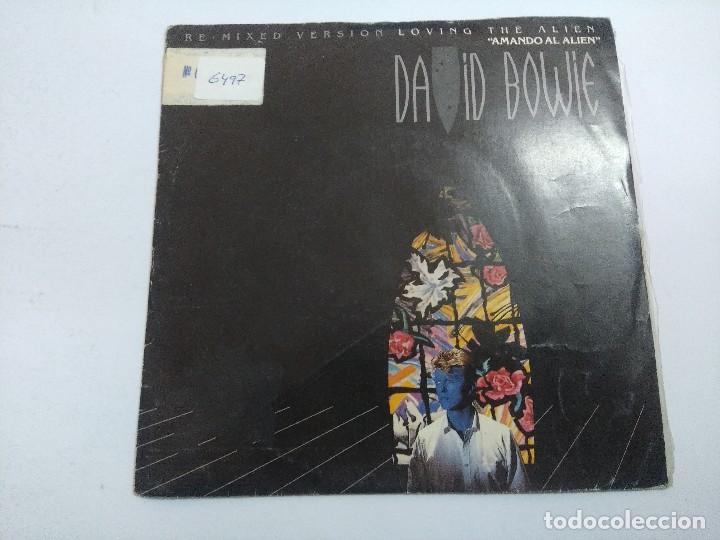Discos de vinilo: DAVID BOWIE/LOVING THE ALIEN/SINGLE. - Foto 1