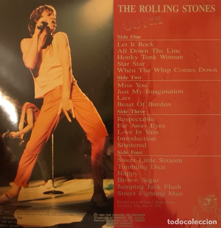 Discos de vinilo: ROLLING STONES - OUT ON BAIL - Foto 2