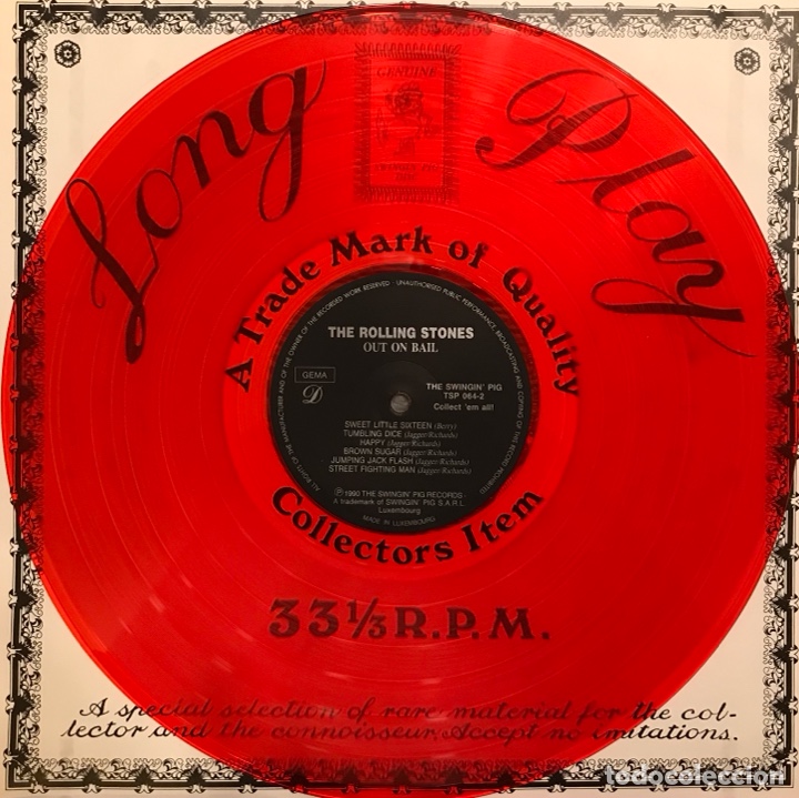 Discos de vinilo: ROLLING STONES - OUT ON BAIL - Foto 5