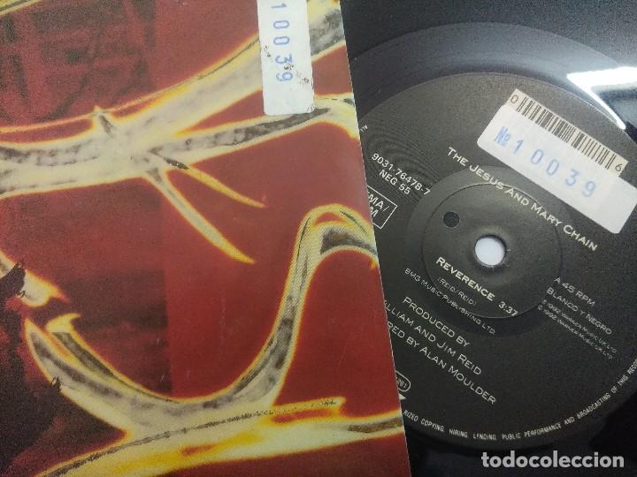 Discos de vinilo: THE JESUS AND MARY CHAIN/REVERENCE/SINGLE. - Foto 2