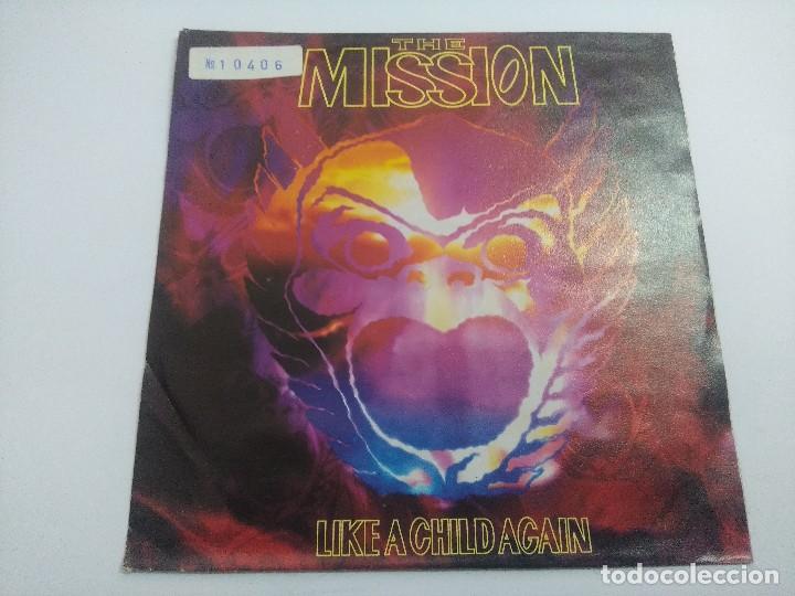 Discos de vinilo: THE MISSION/LIKE A CHILD AGAIN/SINGLE. - Foto 1