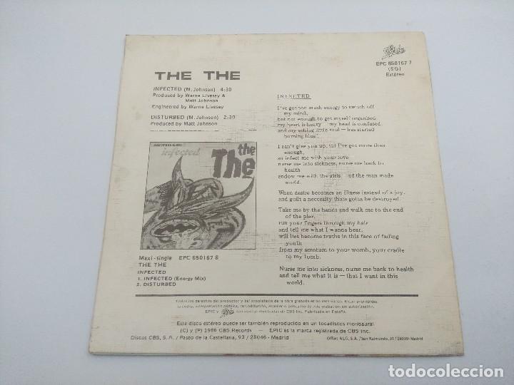Discos de vinilo: THE THE/INFECTED/SINGLE. - Foto 3