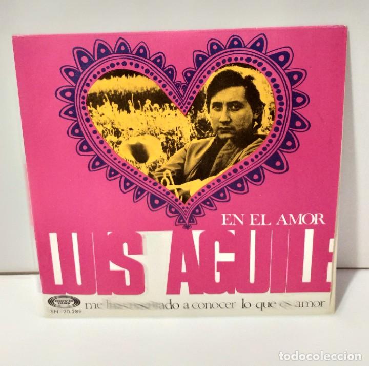 Discos de vinilo: LUIS AGUILE EN EL AMOR 1969 - Foto 1