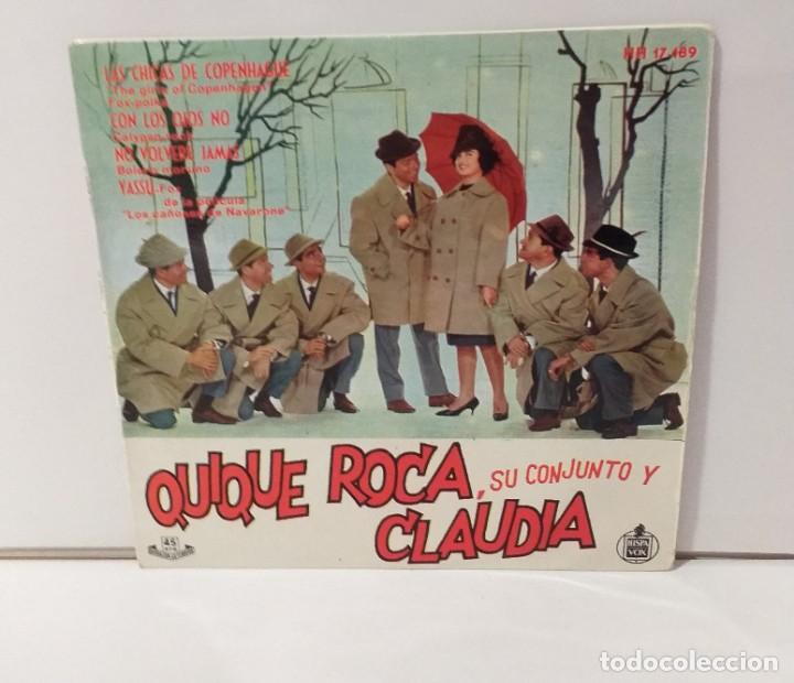 Discos de vinilo: QUIQUE ROCA SU CONJUNTO Y CLAUDIA 1961 - Foto 1