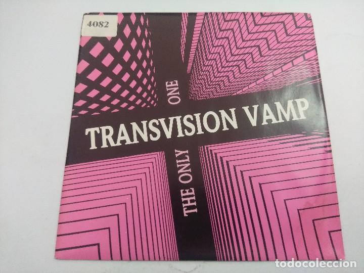 Discos de vinilo: TRANSVISION VAMP/THE ONLY ONE/SINGLE PROMOCIONAL. - Foto 1