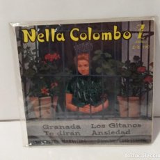 Discos de vinilo: NELLA COLOMBO 1960 GRANADA LOS GITANOS TE DIRÁN ANSIEDAD