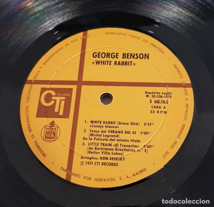Discos de vinilo: GEORGE BENSON WHITE RABBIT - Foto 4