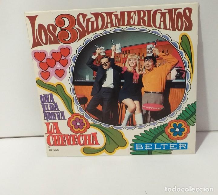 Discos de vinilo: LOS 3 SUDAMERICANOS 1969 - Foto 2