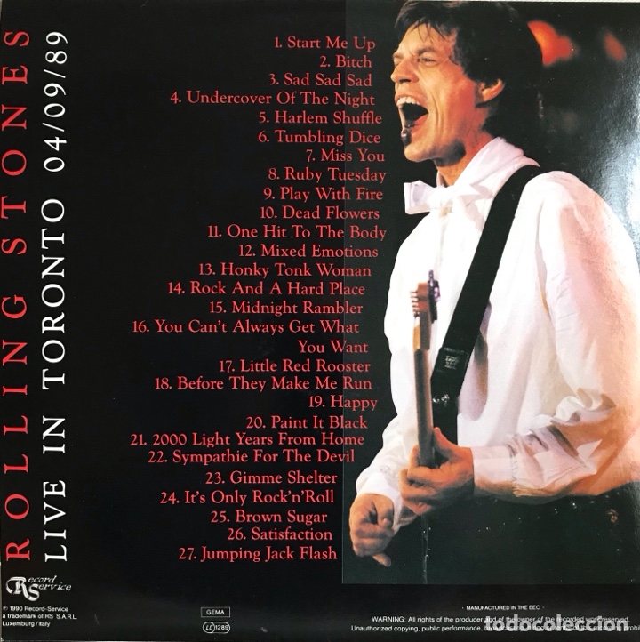 Discos de vinilo: ROLLING STONES / WHEELER - DEALERS - Foto 2