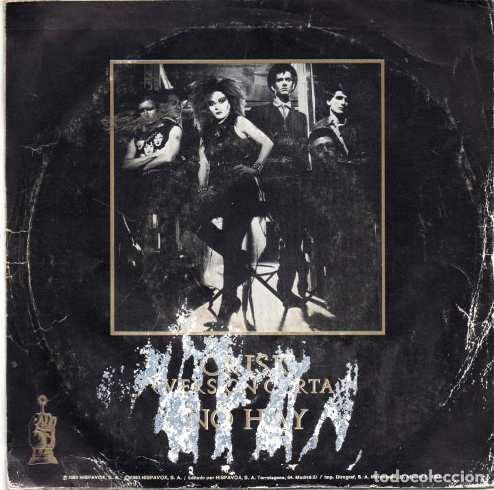 Discos de vinilo: ALASKA Y DINARAMA - CRISIS - SINGLE - Foto 2
