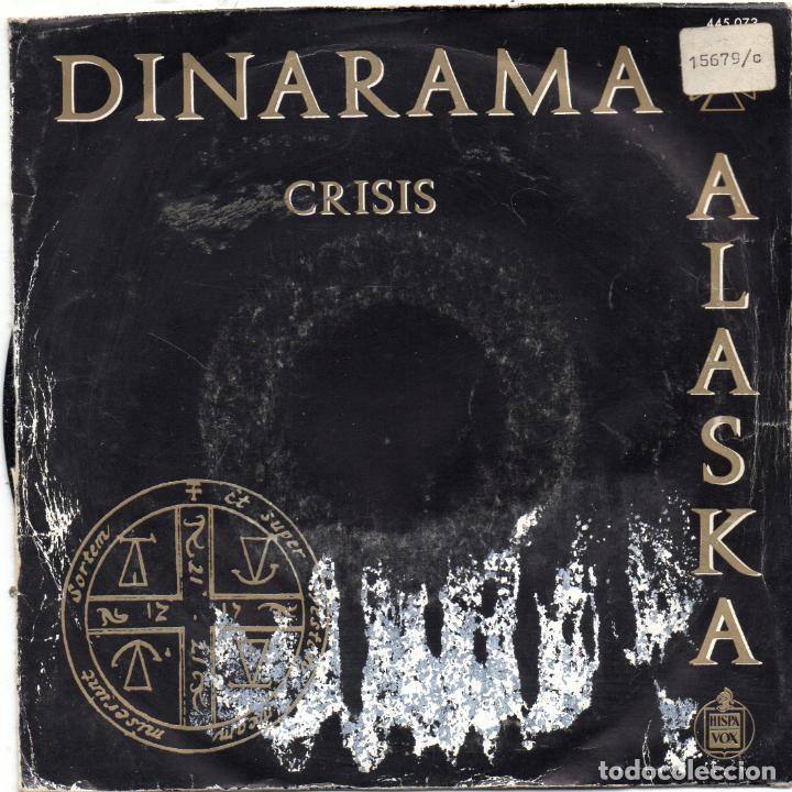 Discos de vinilo: ALASKA Y DINARAMA - CRISIS - SINGLE - Foto 1