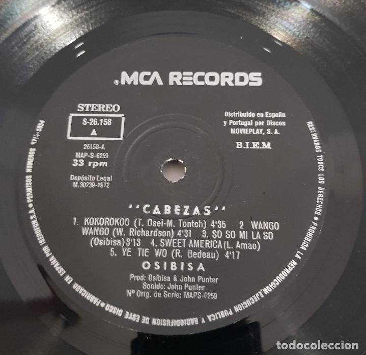 Discos de vinilo: OSIBISA HEADS - Foto 4