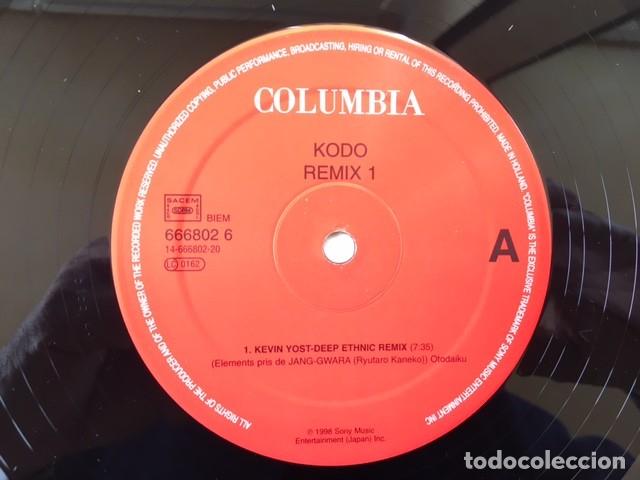 Discos de vinilo: KODO . REMIX 1 . EDICI&Oacute;N FRANCESA DE 1998 - Foto 3