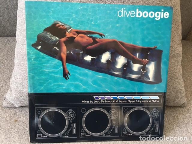 Discos de vinilo: DIVE BOOGIE . MIXES BY LOOP DA LOOP . KLM. NYLON. NIPPA. EDICI&Oacute;N INGLESA DE 1998 - Foto 1