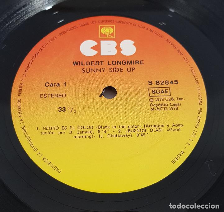 Discos de vinilo: WILBERT LONGMIRE SUNNY SIDE UP - Foto 3