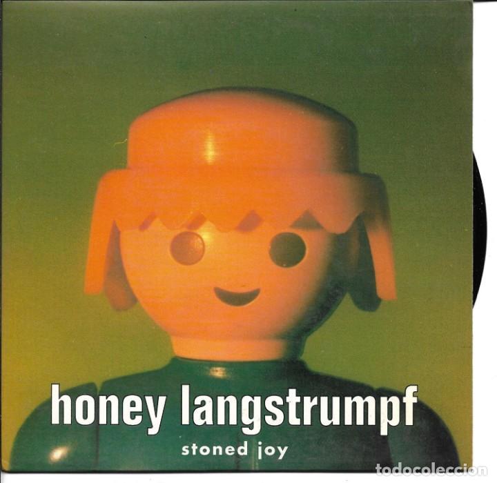 Discos de vinilo: HONEY LANGSTRUMPF - STONED JOY + COMMITED SINGLE SPAIN 1995 - Foto 1