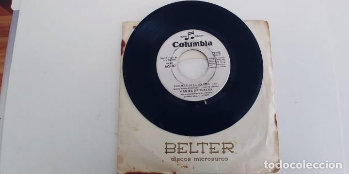 Discos de vinilo: MARIFE DE TRIANA-SINGLE CURRITO LUNA-SIN FUNDA - Foto 2