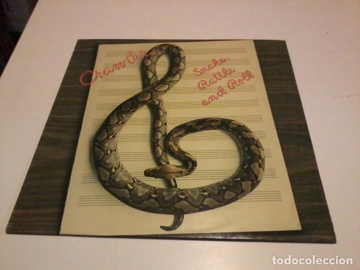 Discos de vinilo: Crawler LP Snake Rattle and Roll NL.1978 - Foto 1