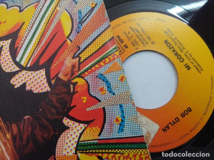 Discos de vinilo: BOB DYLAN/MI CORAZON/SINGLE. - Foto 2