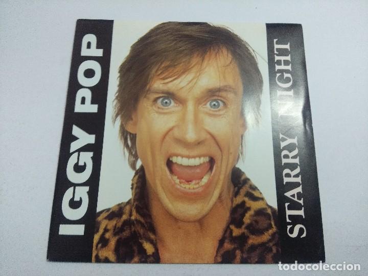 Discos de vinilo: IGGY POP/STARRY NIGHT/SINGLE PROMOCIONAL. - Foto 1