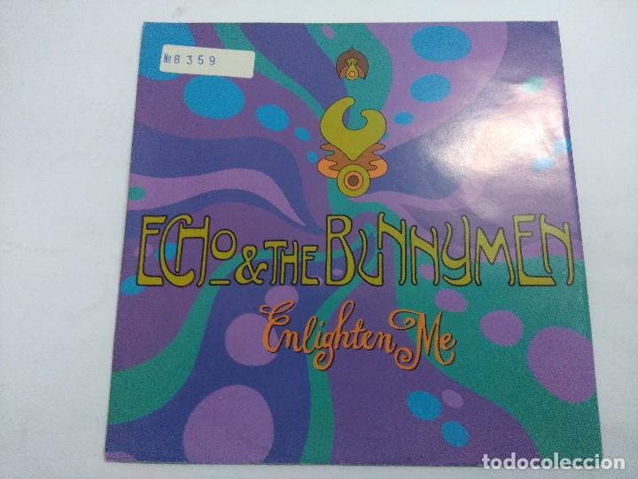 Discos de vinilo: ECHO & THE BUNNYMEN/ENLIGHTEN ME/SINGLE. - Foto 1