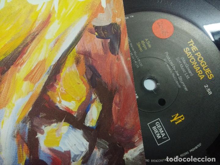 Discos de vinilo: THE POGUES/SAYONARA/SINGLE. - Foto 2