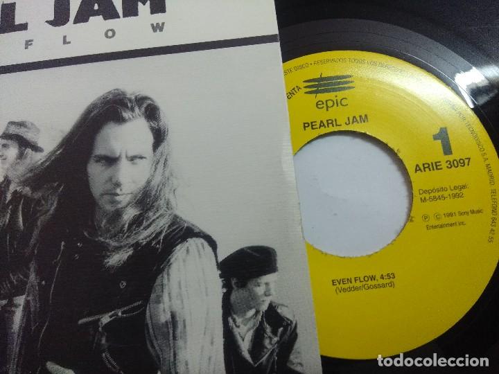 Discos de vinilo: PEARL JAM/EVEN FLOW/SINGLE PROMOCIONAL. - Foto 2