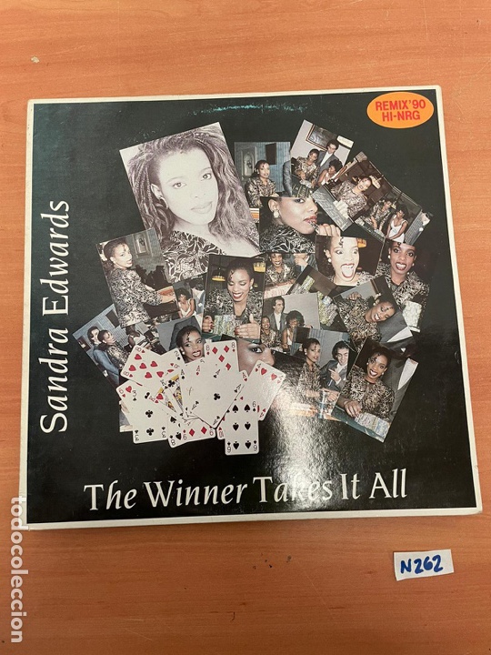Discos de vinilo: SANDRA EDWARDS - THE WINNER TAKES IT ALL - Foto 1