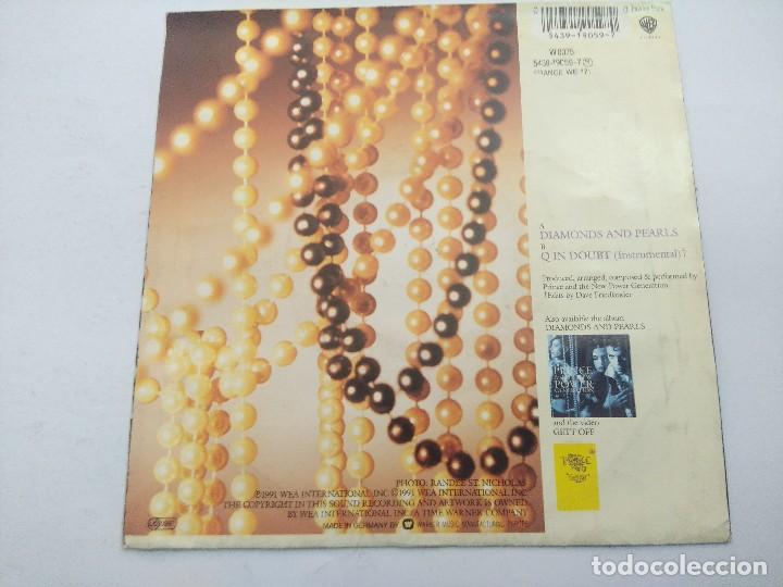 Discos de vinilo: PRINCE/DIAMONS & PEARLS/SINGLE. - Foto 3