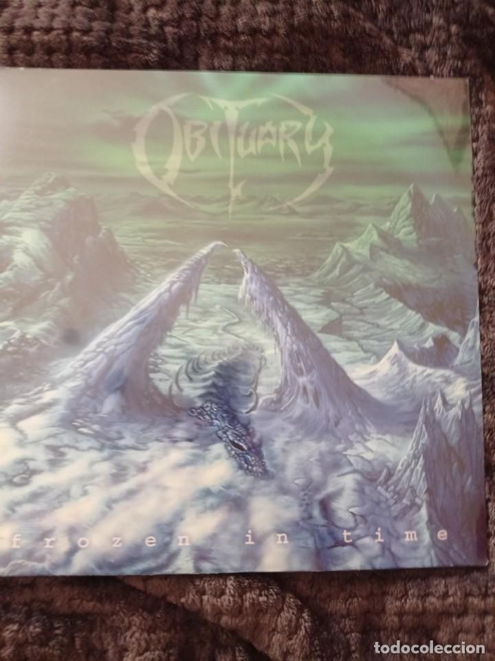 Discos de vinilo: OBITUARY - FROZEN IN TIME LP - Foto 1