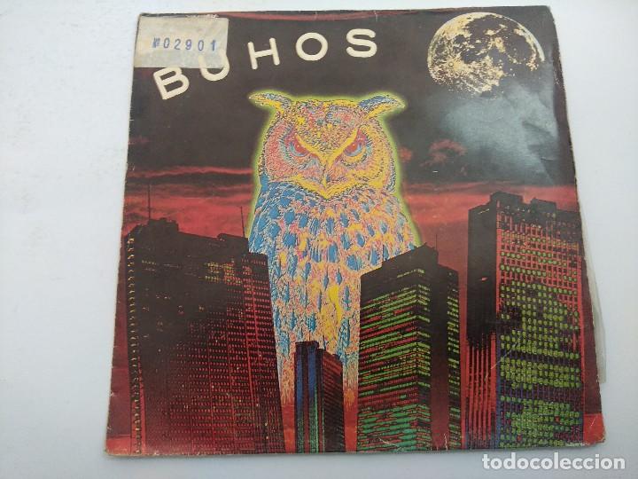 Discos de vinilo: BUHOS/Y AHORA QUE/SINGLE. - Foto 1