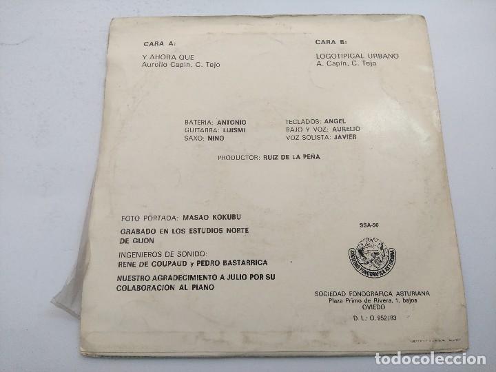 Discos de vinilo: BUHOS/Y AHORA QUE/SINGLE. - Foto 3
