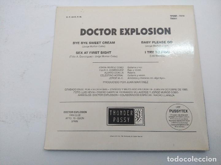 Discos de vinilo: DOCTOR EXPLOSION/BYE BYE SWEET CREAM/SINGLE. - Foto 3