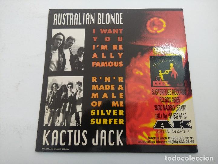 Discos de vinilo: AUSTRALIAN BLONDE/KACTUS JACK/SINGLE. - Foto 3